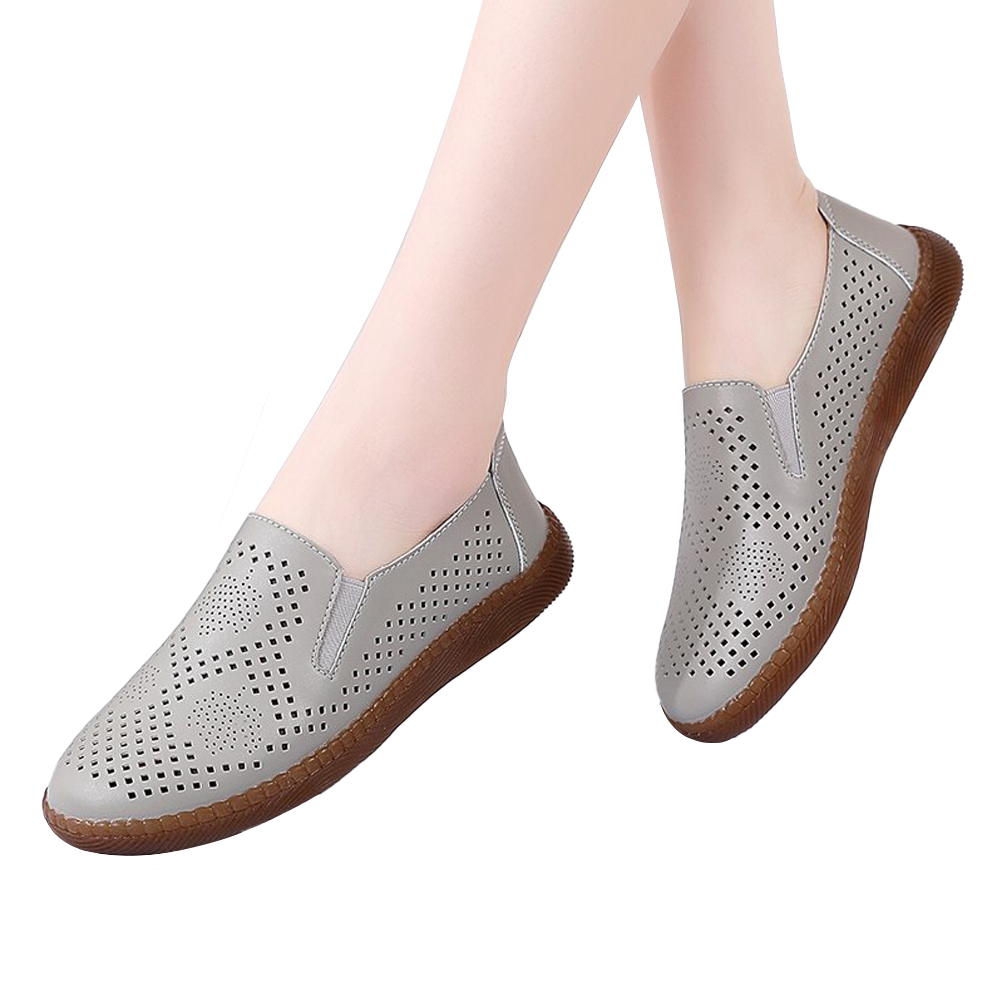 Dámské boty z pravé kůže Flats
