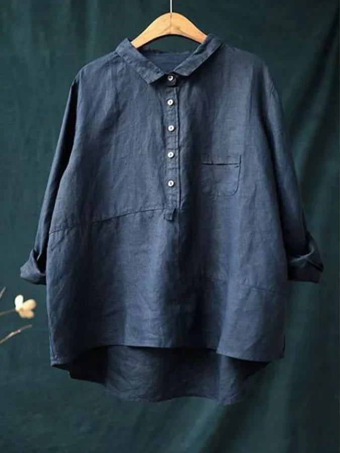 Madeleine | Dámská ležérní halenka s dlouhým rukávem | Button Down