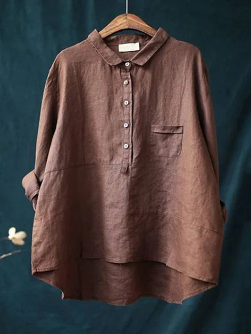 Madeleine | Dámská ležérní halenka s dlouhým rukávem | Button Down
