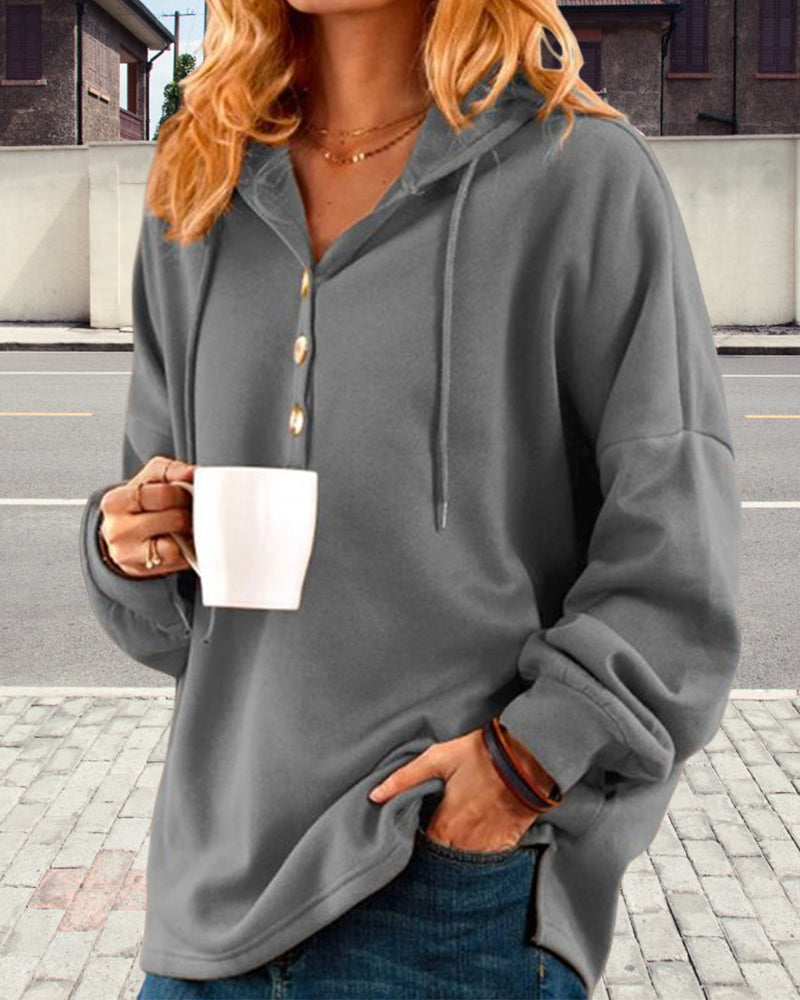 Shanna | Velká dámská fleecová mikina s kapucí Shanna | Streetwear