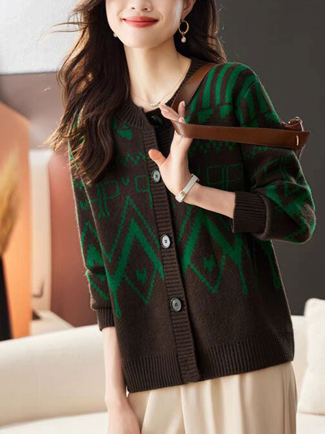 Vesta Finnie | Vesta Casual Ronde Hals Gebreid
