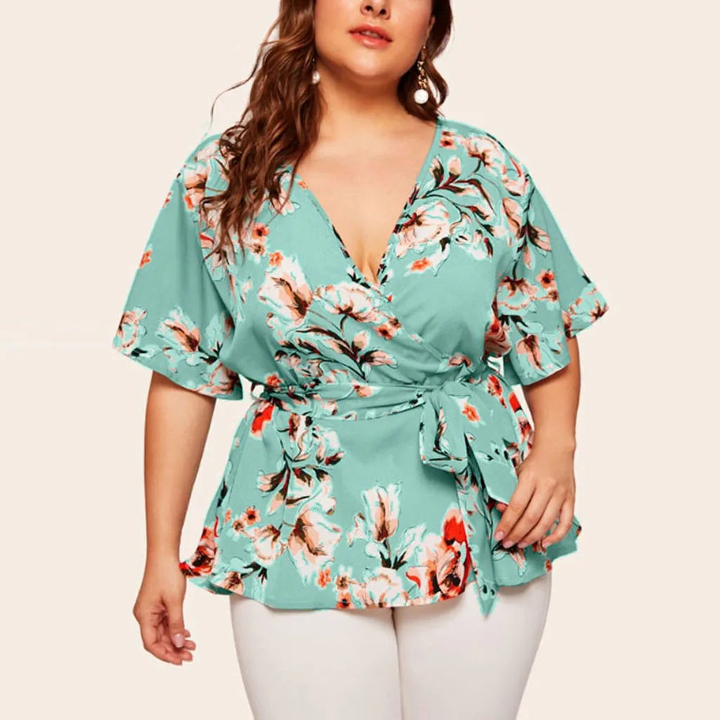 Vardi Dante™ Fenna Plus-Size Top | Barevný a univerzální top