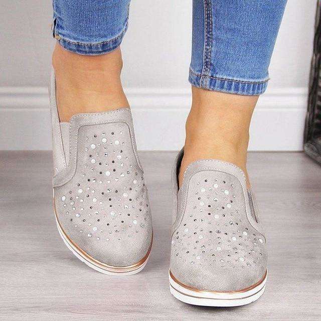 Slip On Sparkly Vulkanizované boty