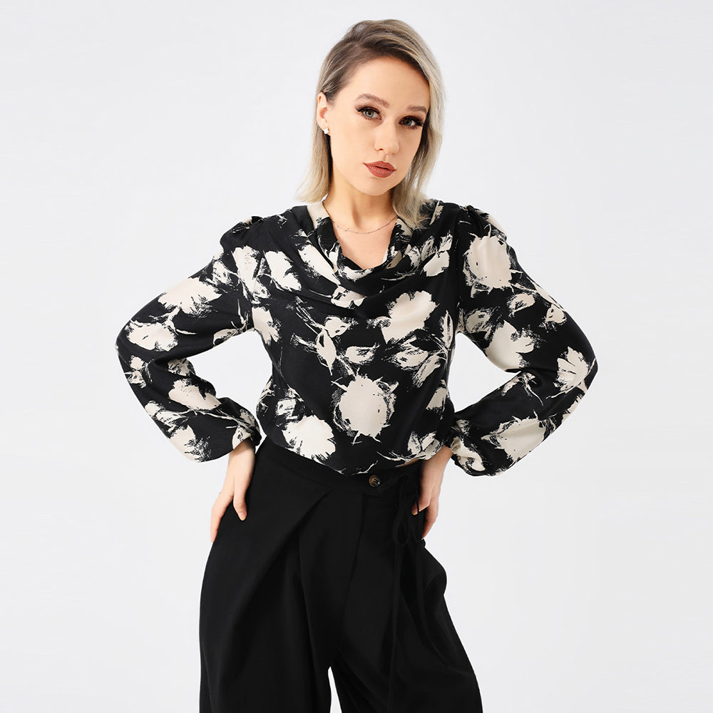 Zuly - Elegantní dámská halenka s potiskem