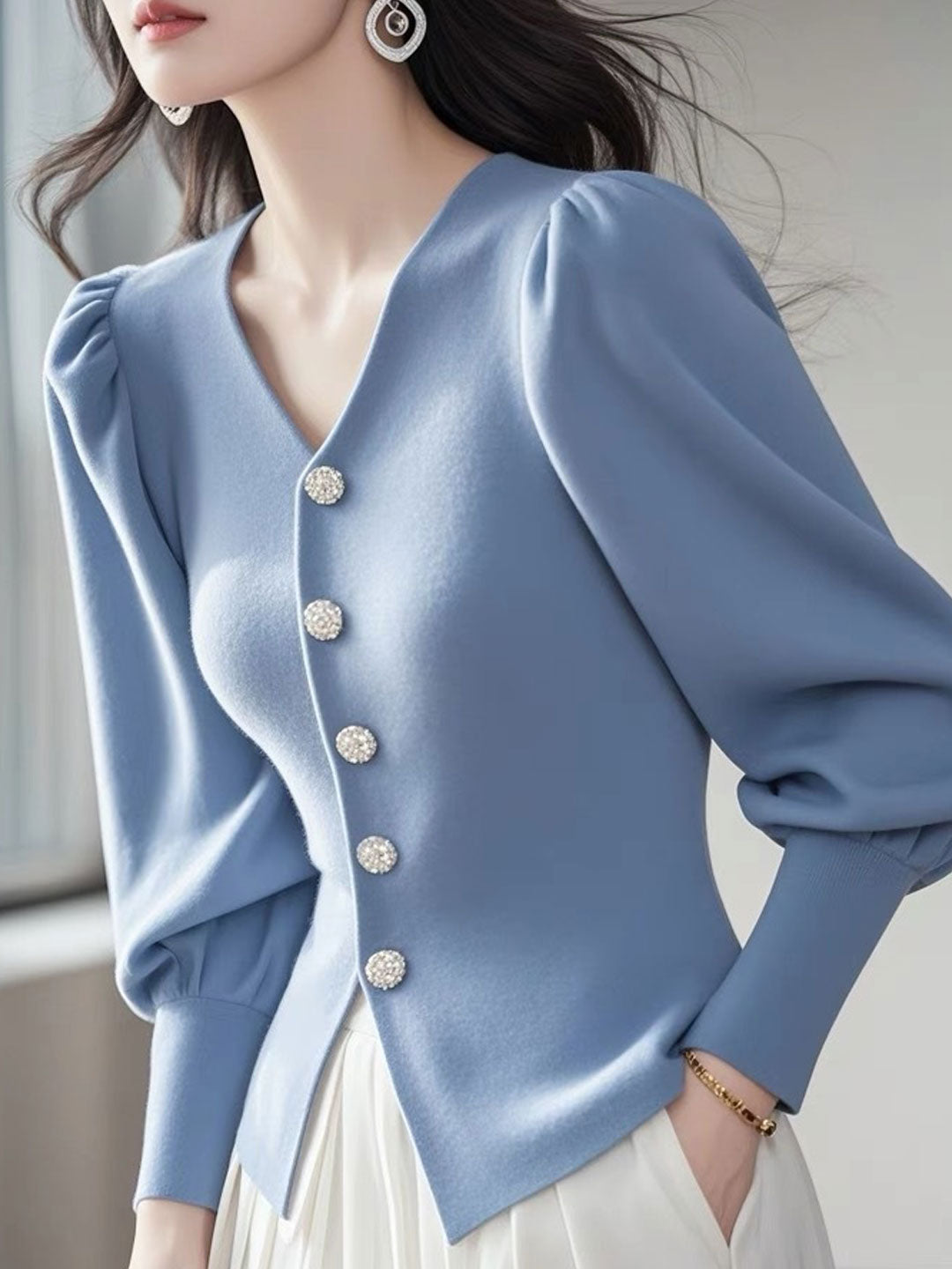 Vesta Elzelina | Vrouwen Pofmouw Vest