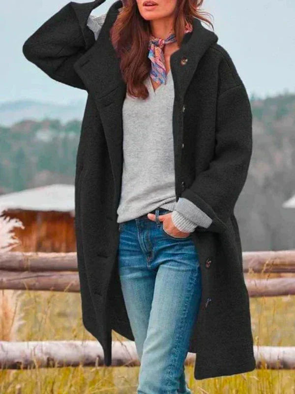 Veronica - stylové dlouhé tvídové sako