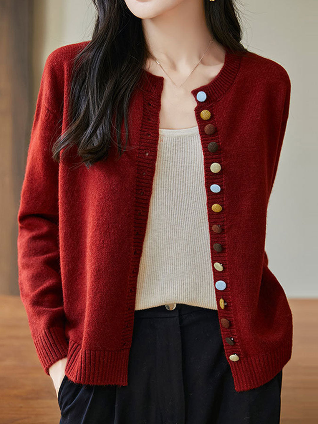 Vesta Elviera | Los Gebreid Knoop Vest
