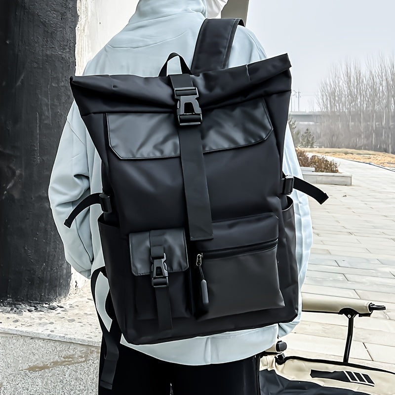 Liam | Trendy vodotěsný cestovní taška Laptop Rolltop batoh