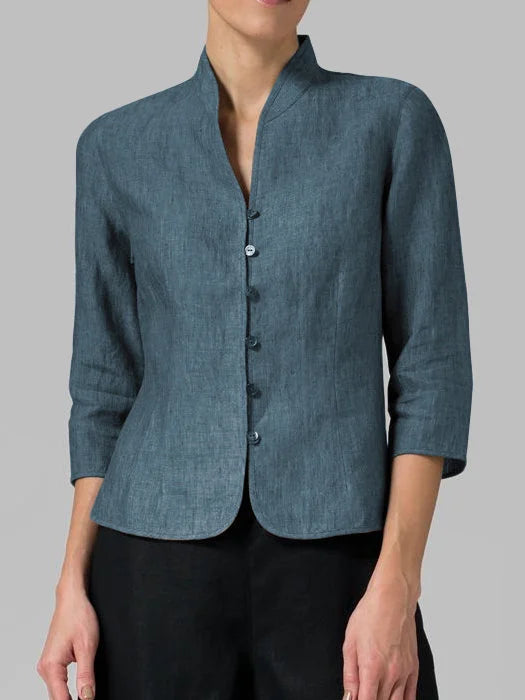 Carmencita | Elegantní a pohodlná dámská blůza s vysokým límcem
