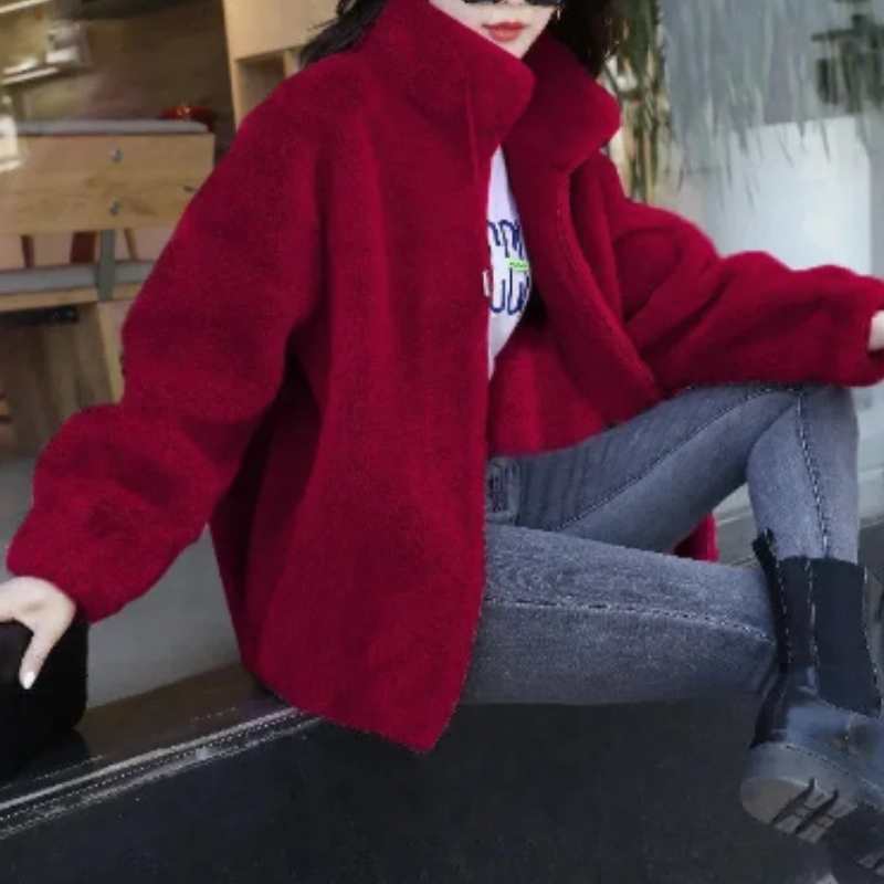 Vesta Biene | Oversized Fleecová vesta