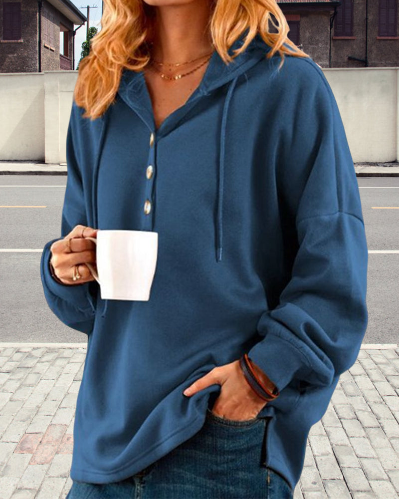 Shanna | Velká dámská fleecová mikina s kapucí Shanna | Streetwear