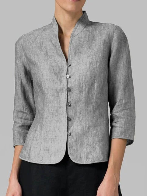 Carmencita | Elegantní a pohodlná dámská blůza s vysokým límcem