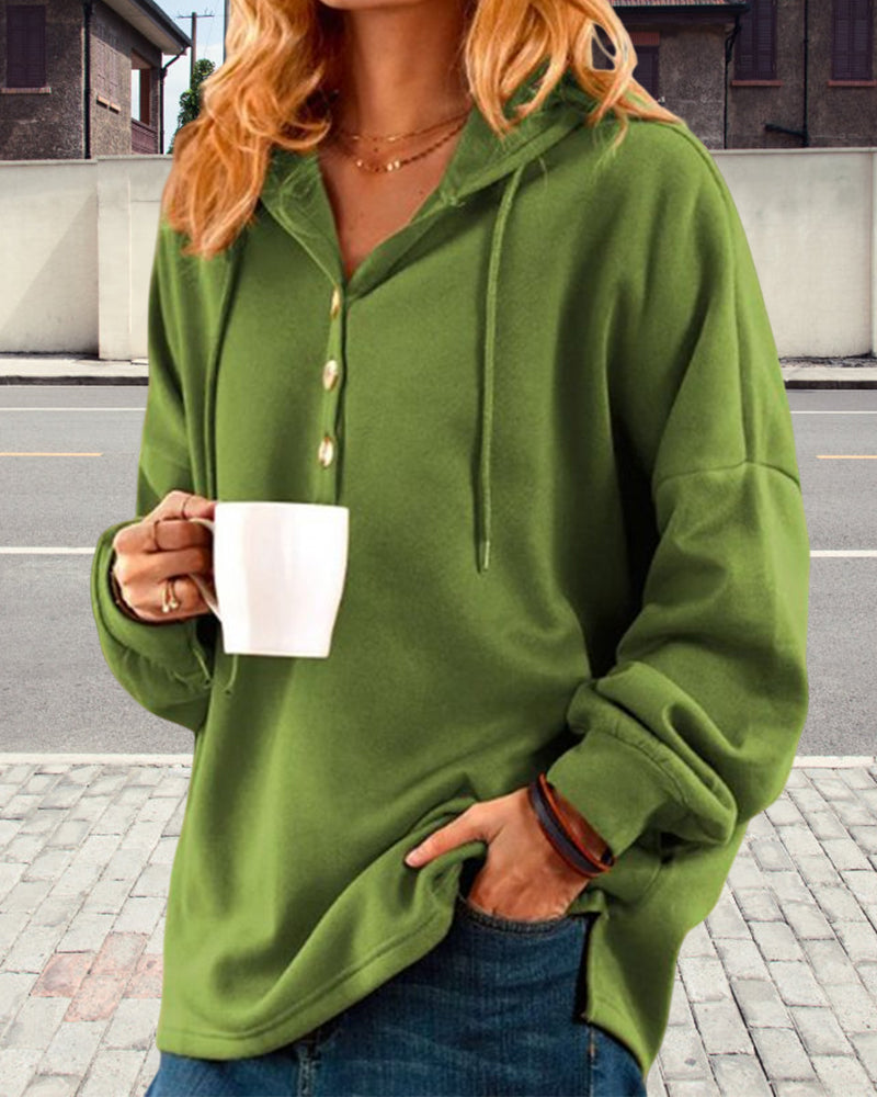 Shanna | Velká dámská fleecová mikina s kapucí Shanna | Streetwear