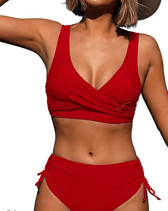 Dámské bikiny - Trendy dvoudílný set - Vysoce kvalitní materiály - Ideální pro letní relaxaci