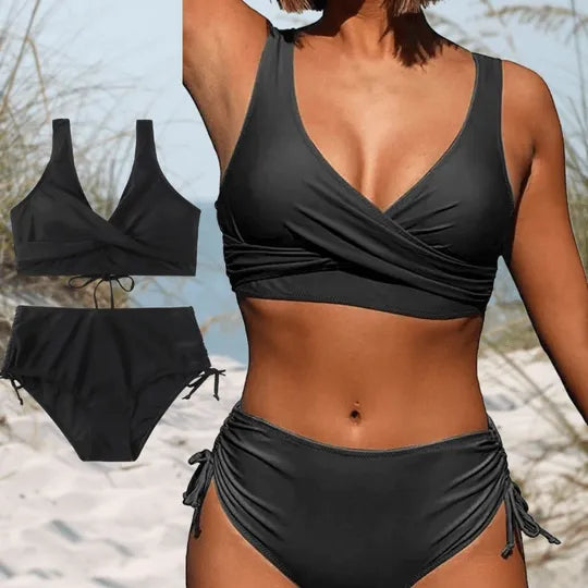 Dámské bikiny - Trendy dvoudílný set - Vysoce kvalitní materiály - Ideální pro letní relaxaci