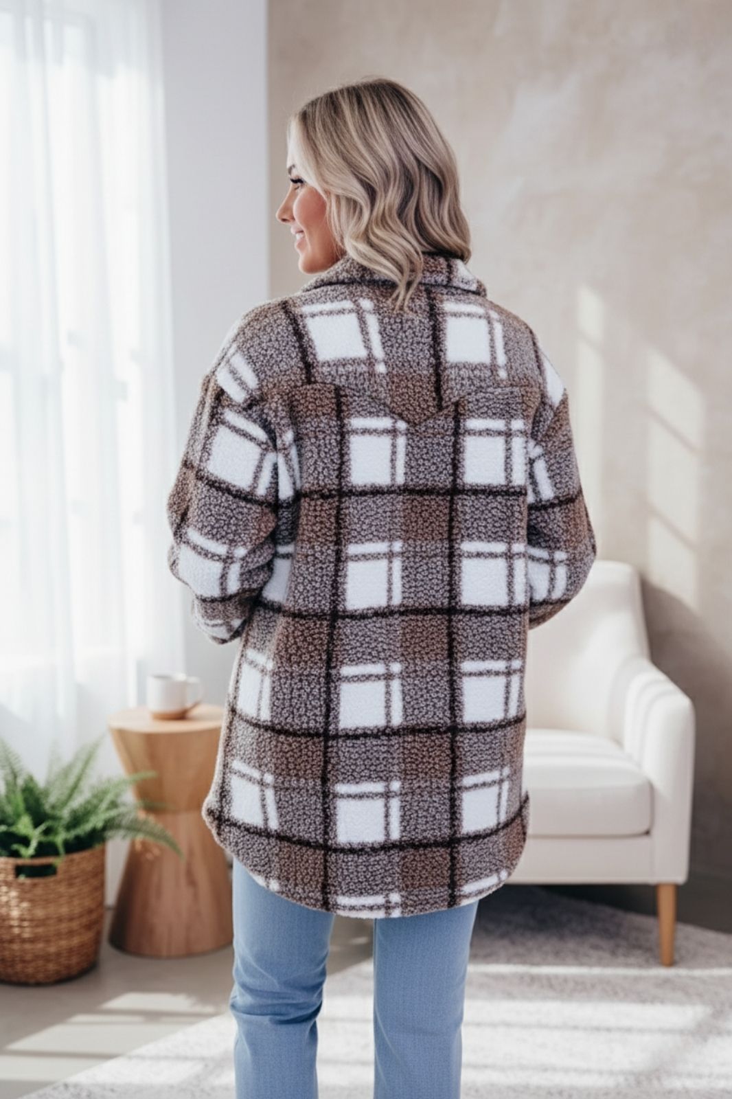 Giovanna | Elegantní, teplý a pohodlný dámský kabát z polar fleece