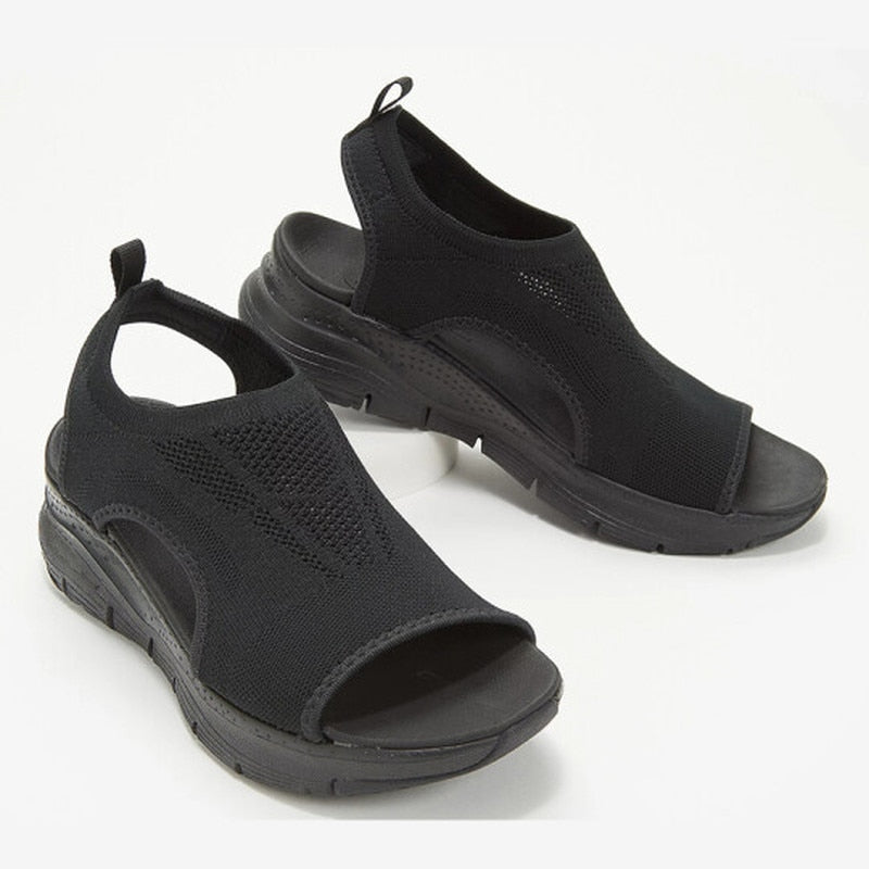 Pohodlné sandály Slip-On