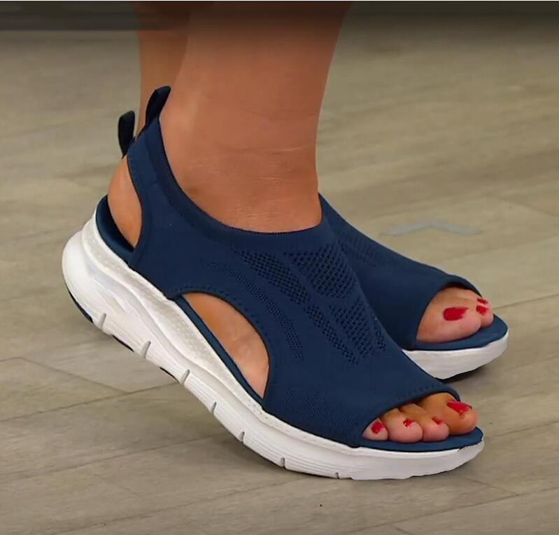 Pohodlné sandály Slip-On