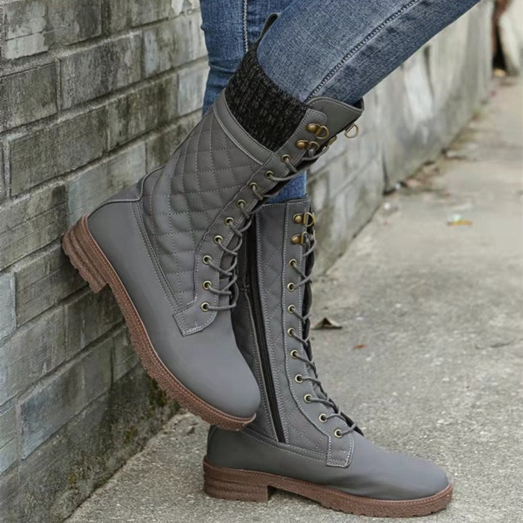 Midi zimní boty s tkaničkami | Pirona Boots
