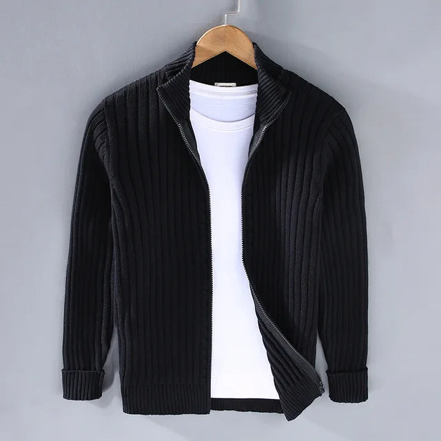 Xiros Trui | Heren Casual Rits Trui