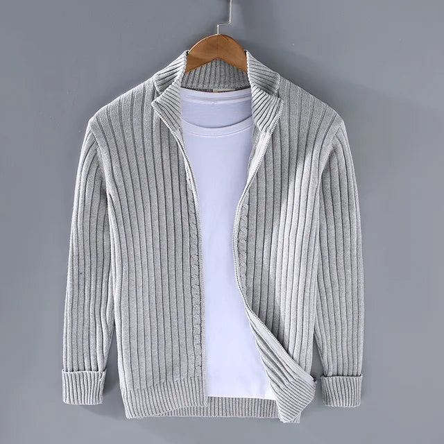 Xiros Trui | Heren Casual Rits Trui