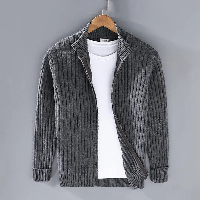 Xiros Trui | Heren Casual Rits Trui