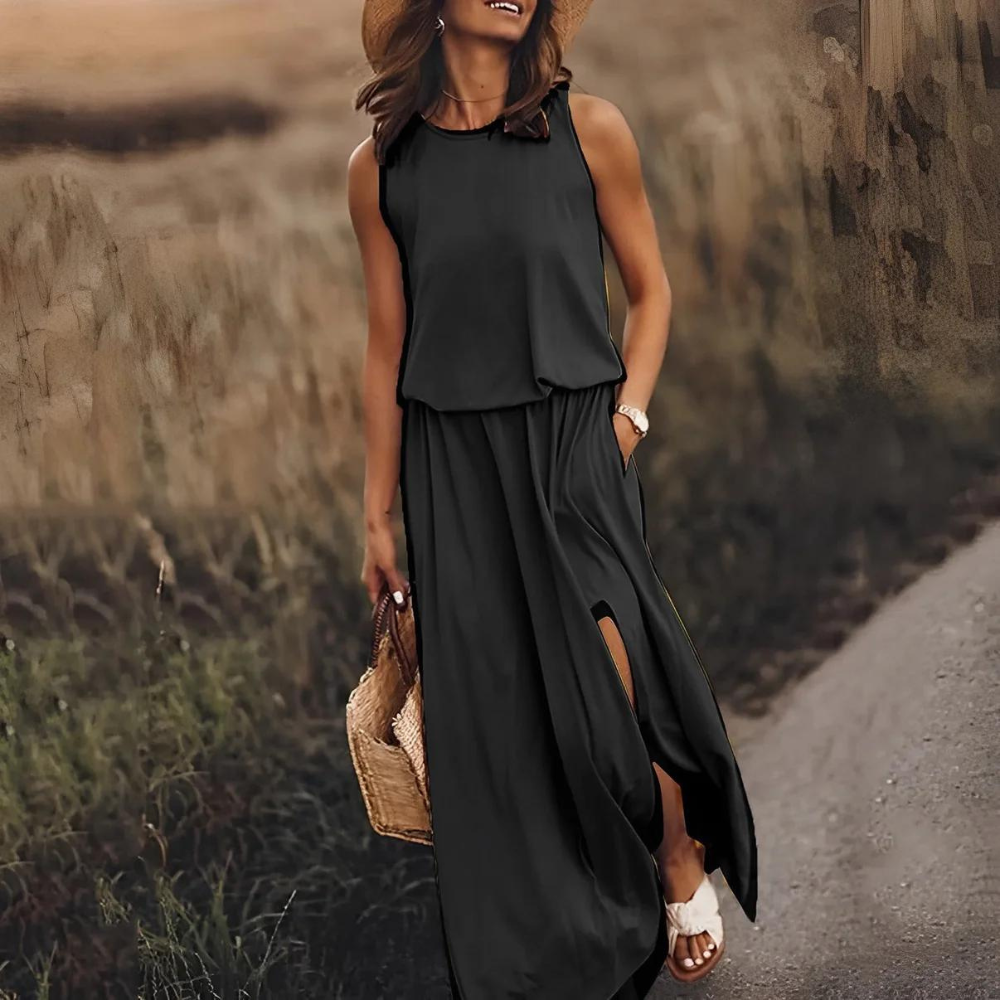 Merel - Elegantní barevné šaty