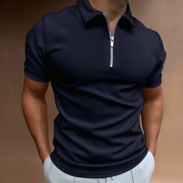 Eden Gents Polo | Pánská polokošile na zip Casual