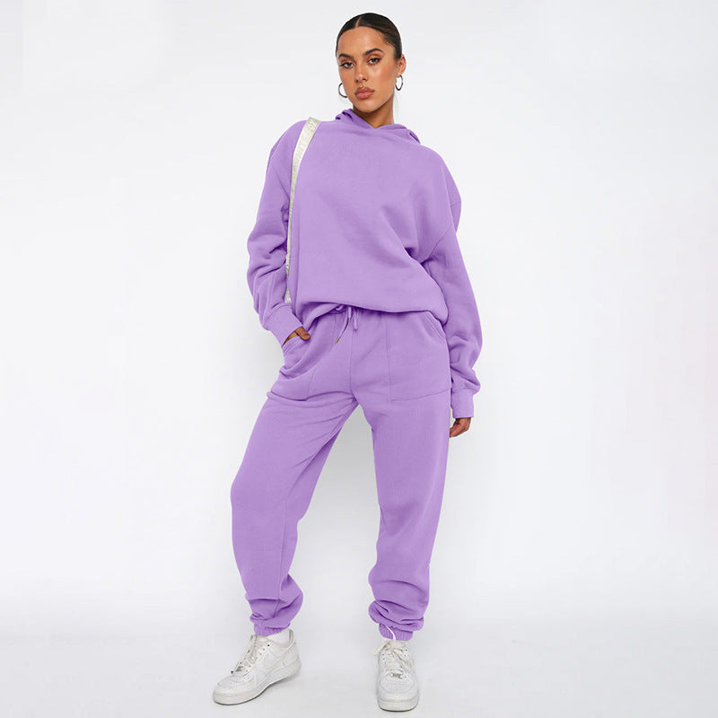 Heidi fashion | Oversized mikina s kapucí a tepláková souprava