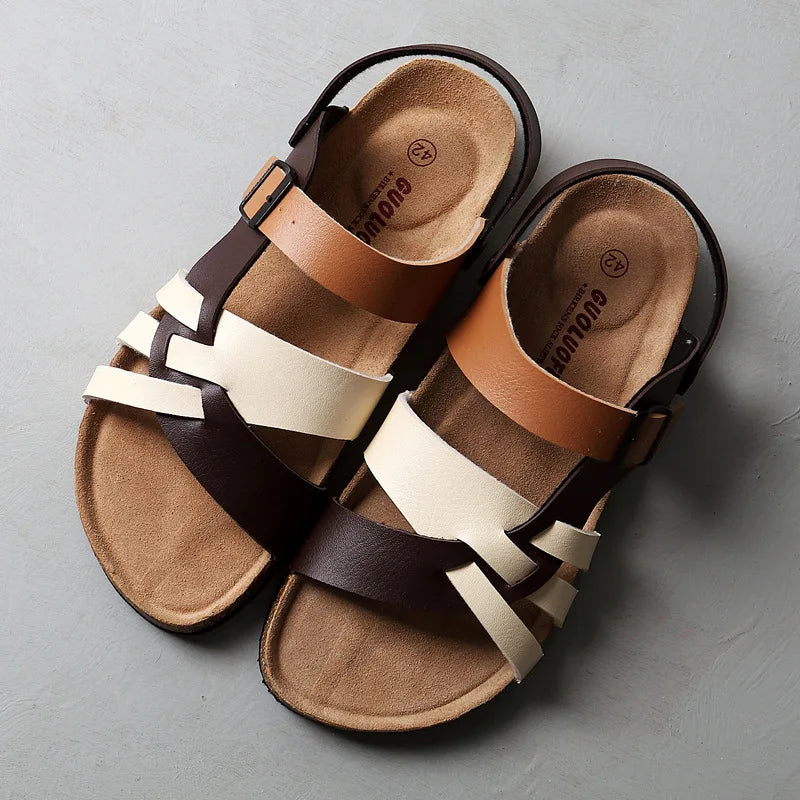 Paloma® | Ortopedické kožené sandály