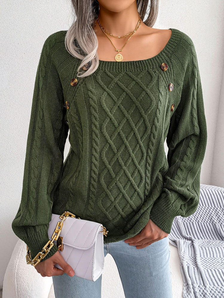 Aiza - Stylový pletený svetr pro ženy