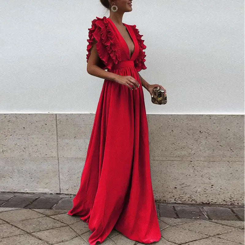 Marthe - Elegantní šaty s kostkovanými rukávy