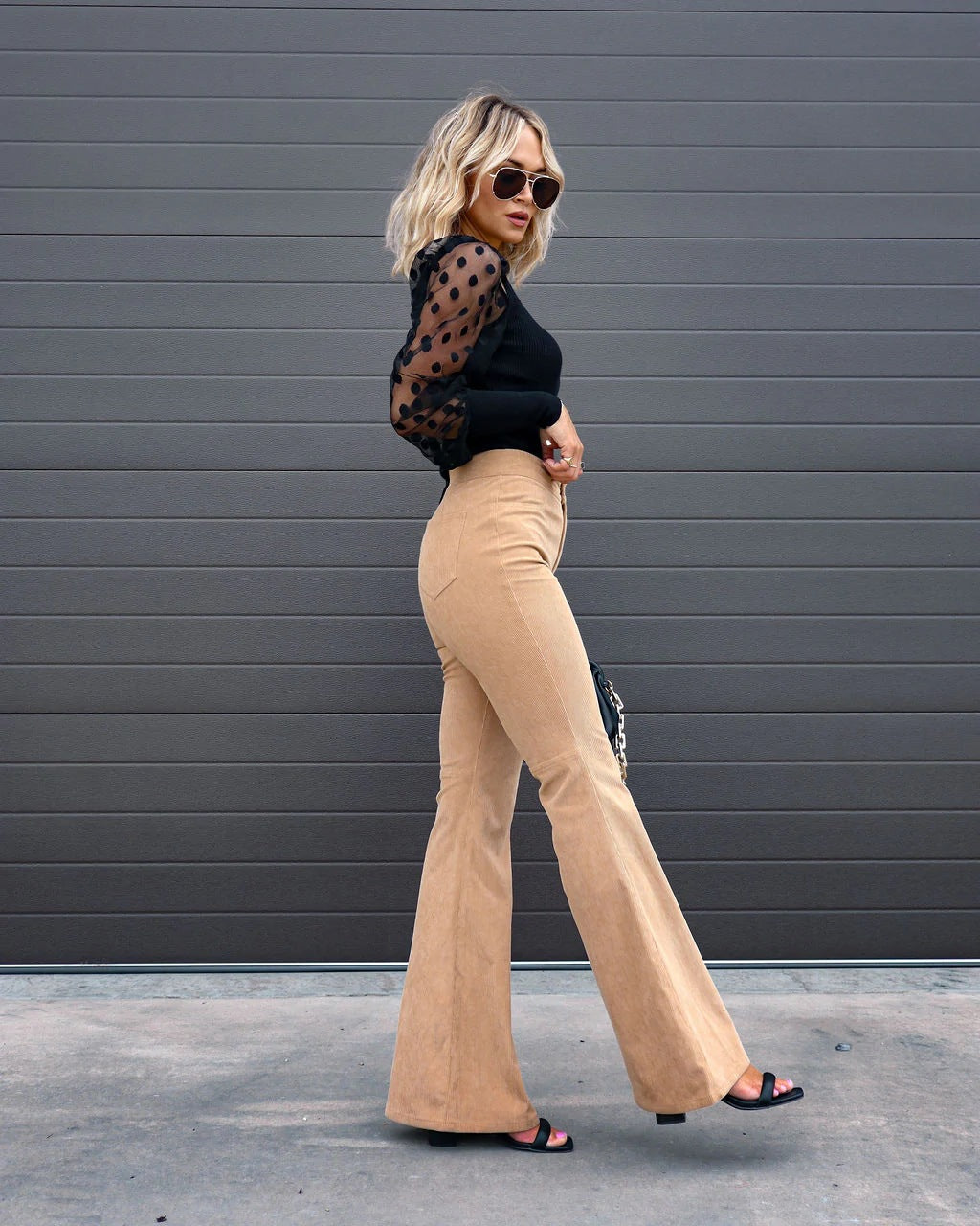 Clémence - Rozšířené kalhoty ve stylu Vogue