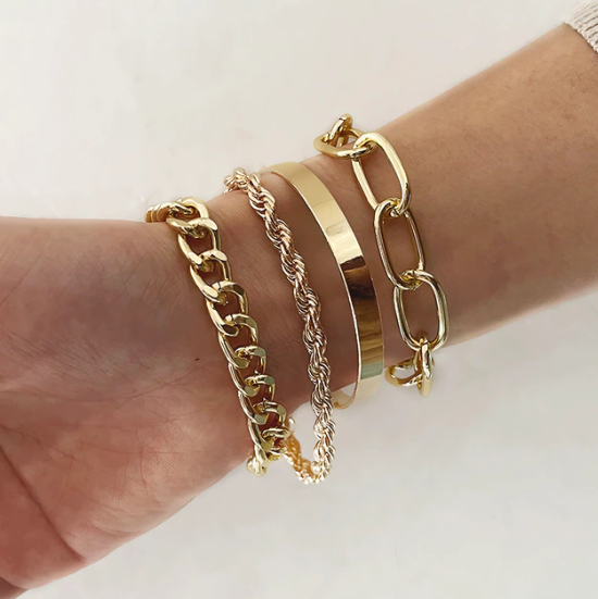 Charmy Arm Candy | Krásná 4dílná sada náramků