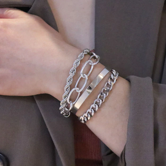 Charmy Arm Candy | Krásná 4dílná sada náramků