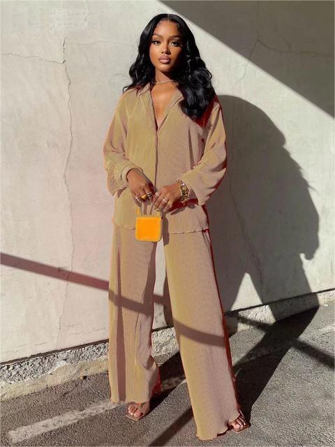 Nanja - Stijlvolle Oversized Outfit Set voor Vrouwen