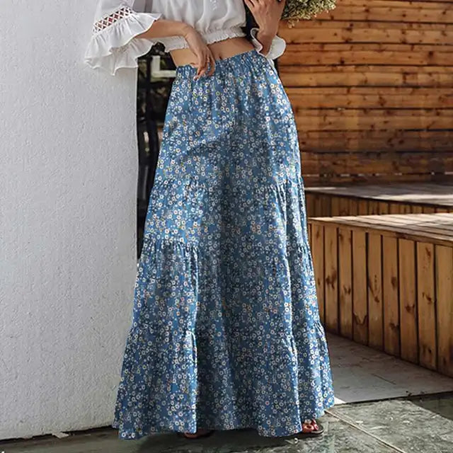 Kensi - Kalhoty s květinami