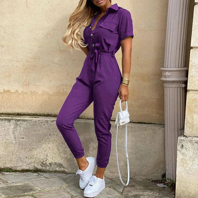 Zoe - Dámské stylové plavky s knoflíky
