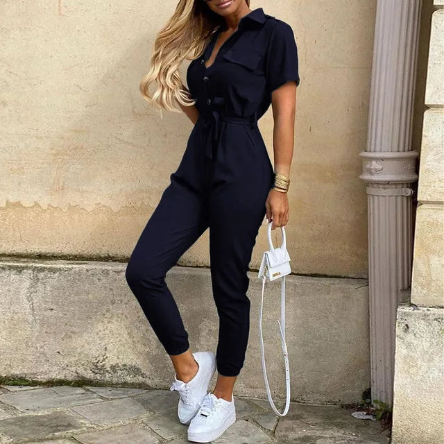Zoe - Dámské stylové plavky s knoflíky