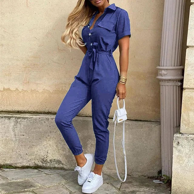 Zoe - Dámské stylové plavky s knoflíky