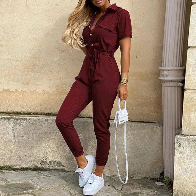 Zoe - Dámské stylové plavky s knoflíky