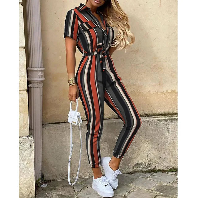 Zoe - Dámské stylové plavky s knoflíky