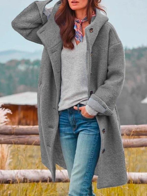 Veronica - stylové dlouhé tvídové sako