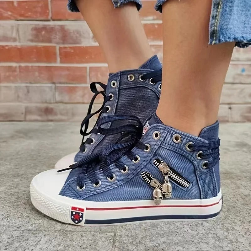 High-top pohodlné módní klasické platformové ležérní tenisky
