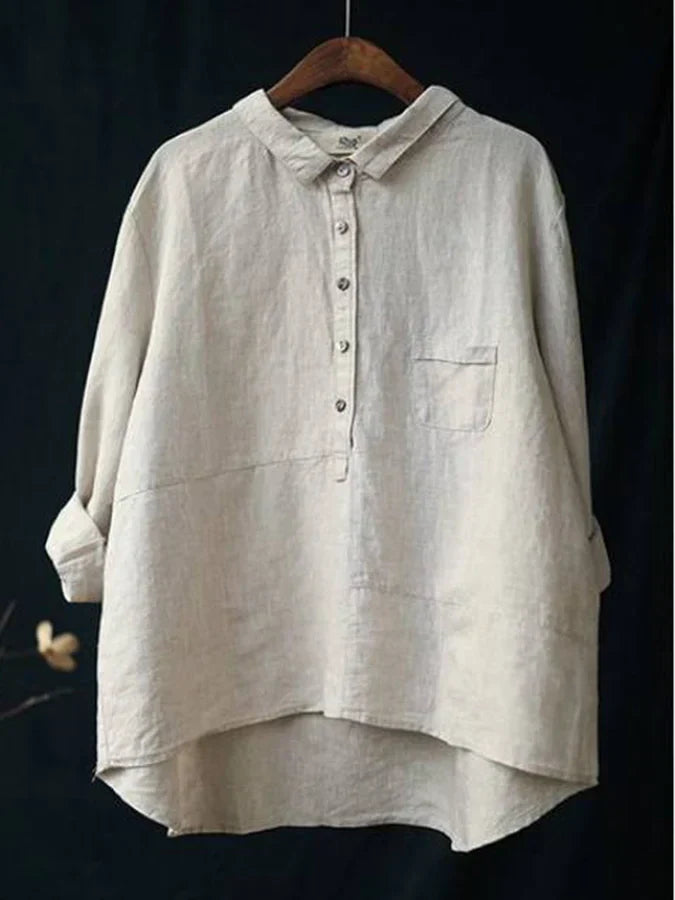Madeleine | Dámská ležérní halenka s dlouhým rukávem | Button Down