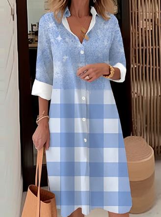 Beatrice - Elegantní košilové šaty