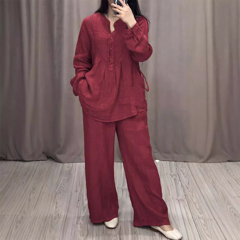 Safrinah - Oversized sada pro ženy - Chique Oversized Set Voor Vrouwen