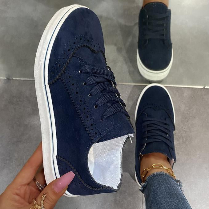 Dámské vulkanizované boty chunky casual trainers