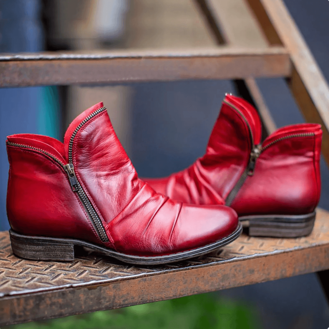 Martina Boots | Dámské kotníkové boty na zip
