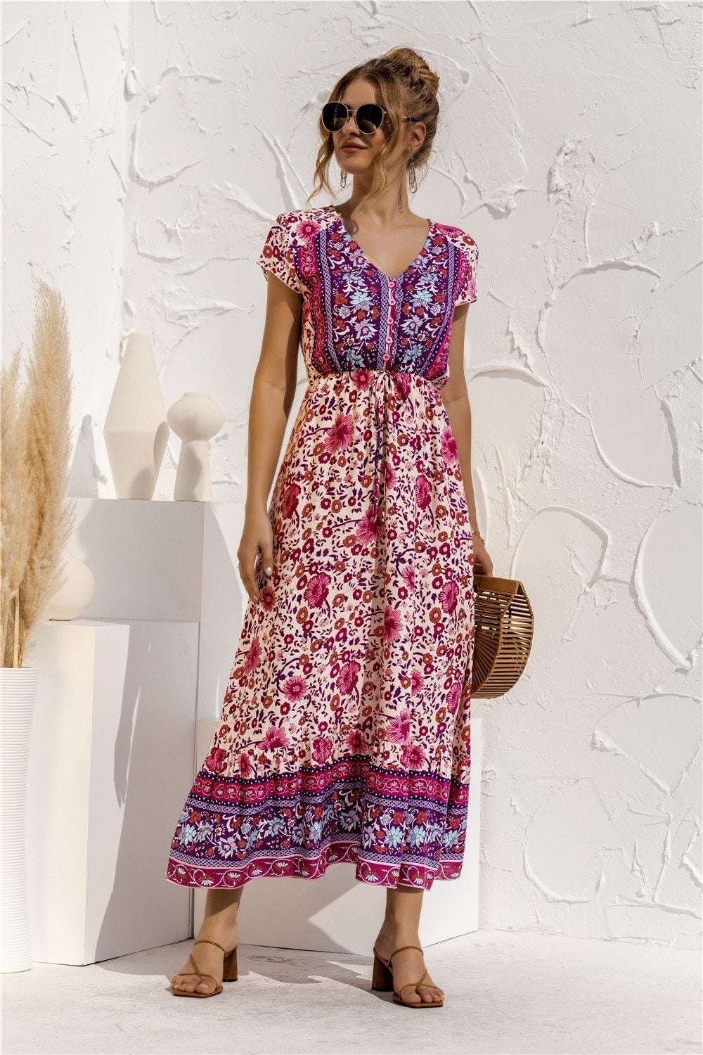 "Florella" designové boho šaty